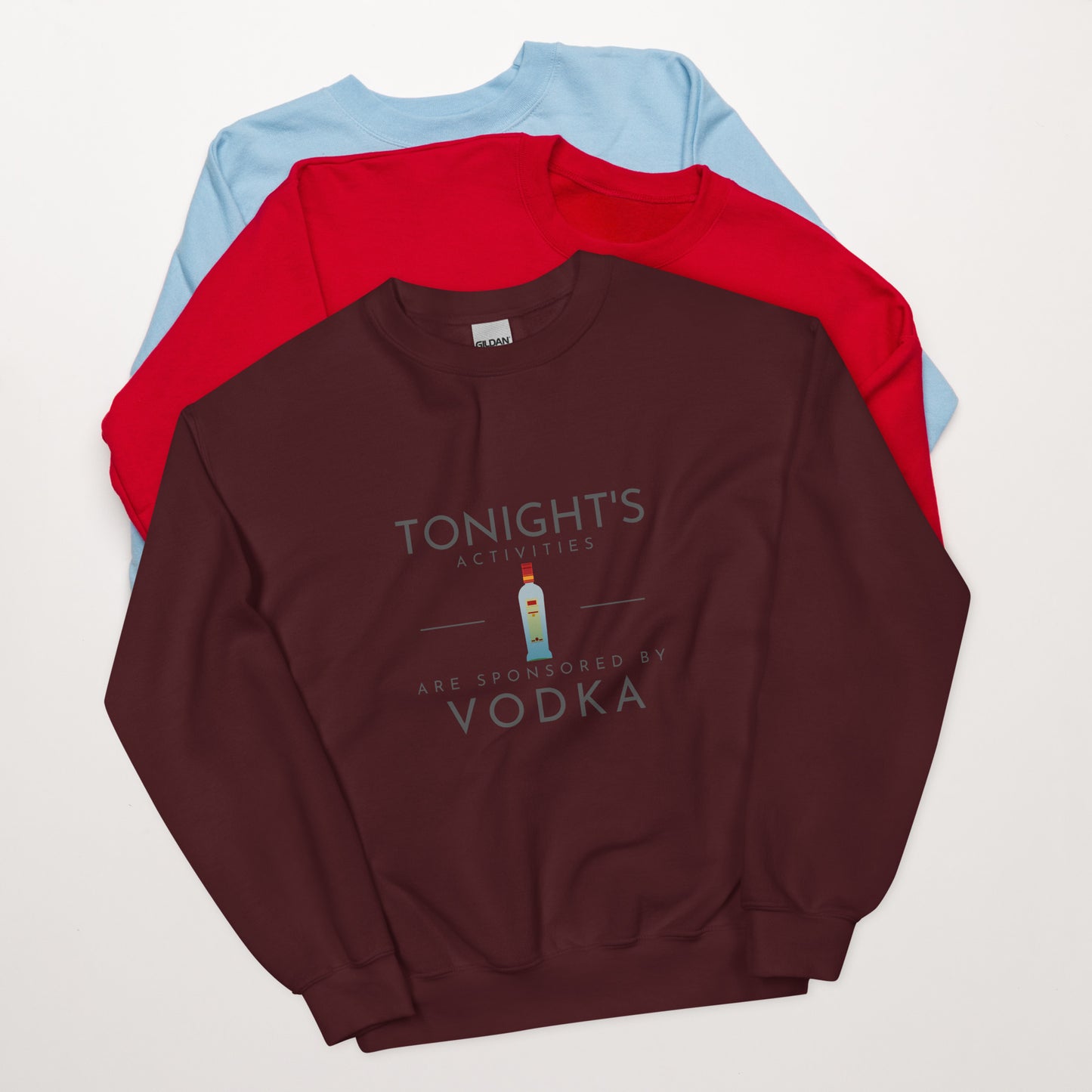 Tonight's Activities Unisex Sweatshirt