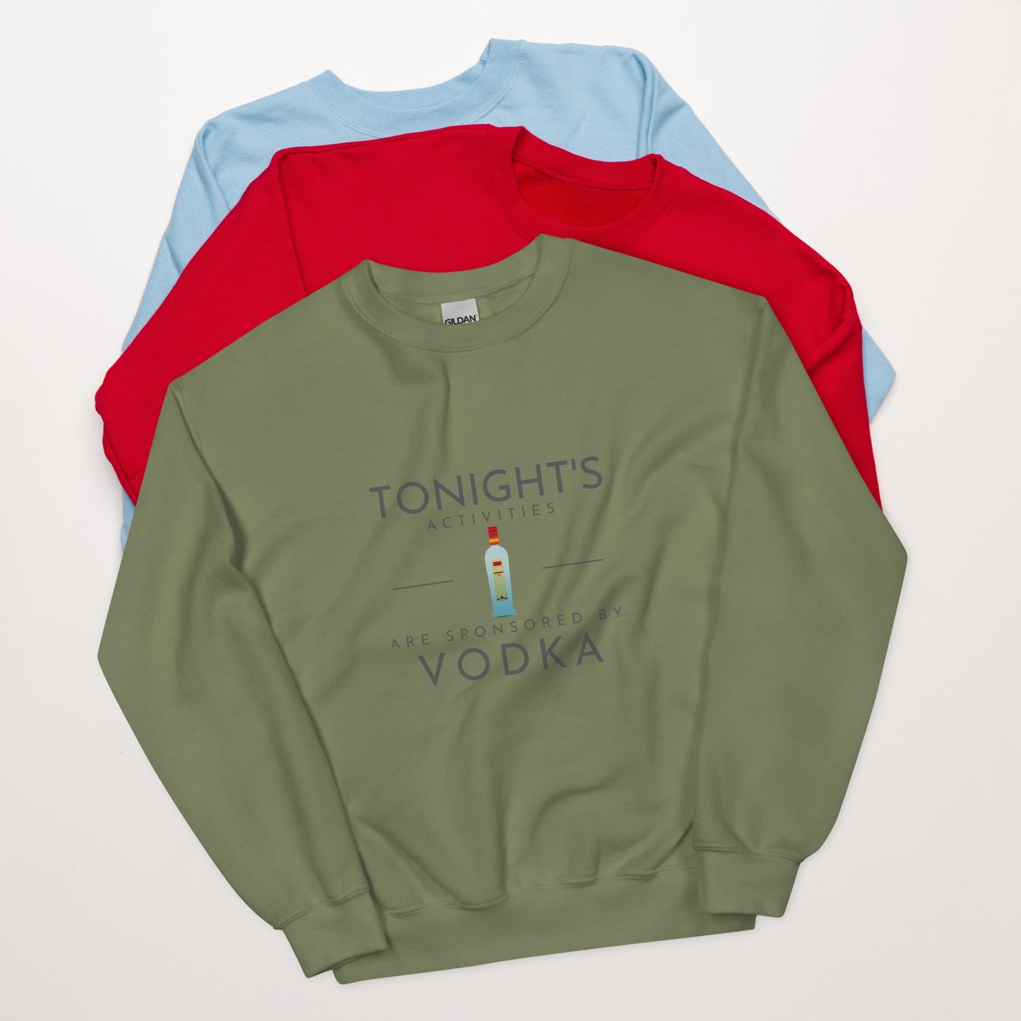 Tonight's Activities Unisex Sweatshirt