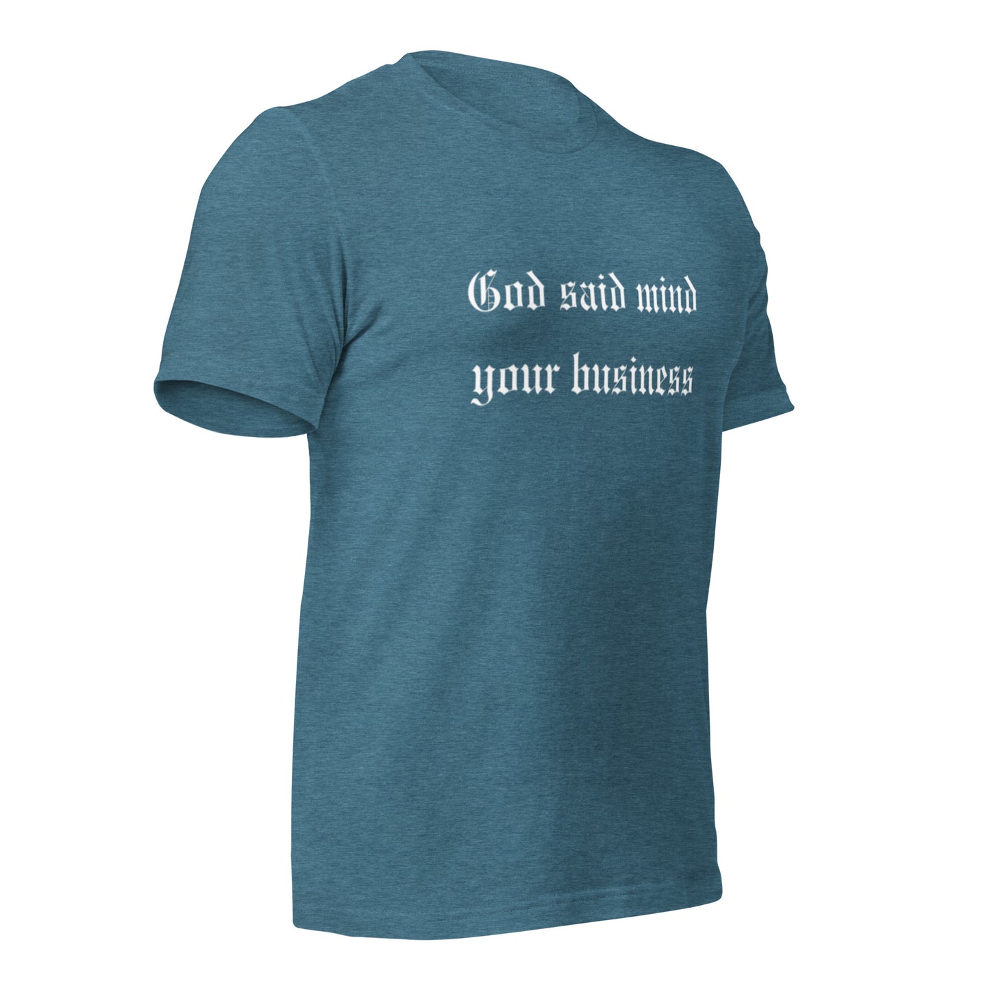 God Said Unisex T-shirt